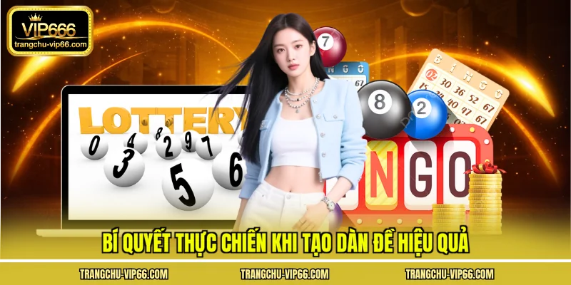 Bí quyết thực chiến khi tạo dàn đề hiệu quả
