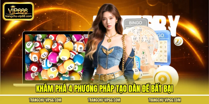 Khám phá 4 phương pháp tạo dàn đề bất bại